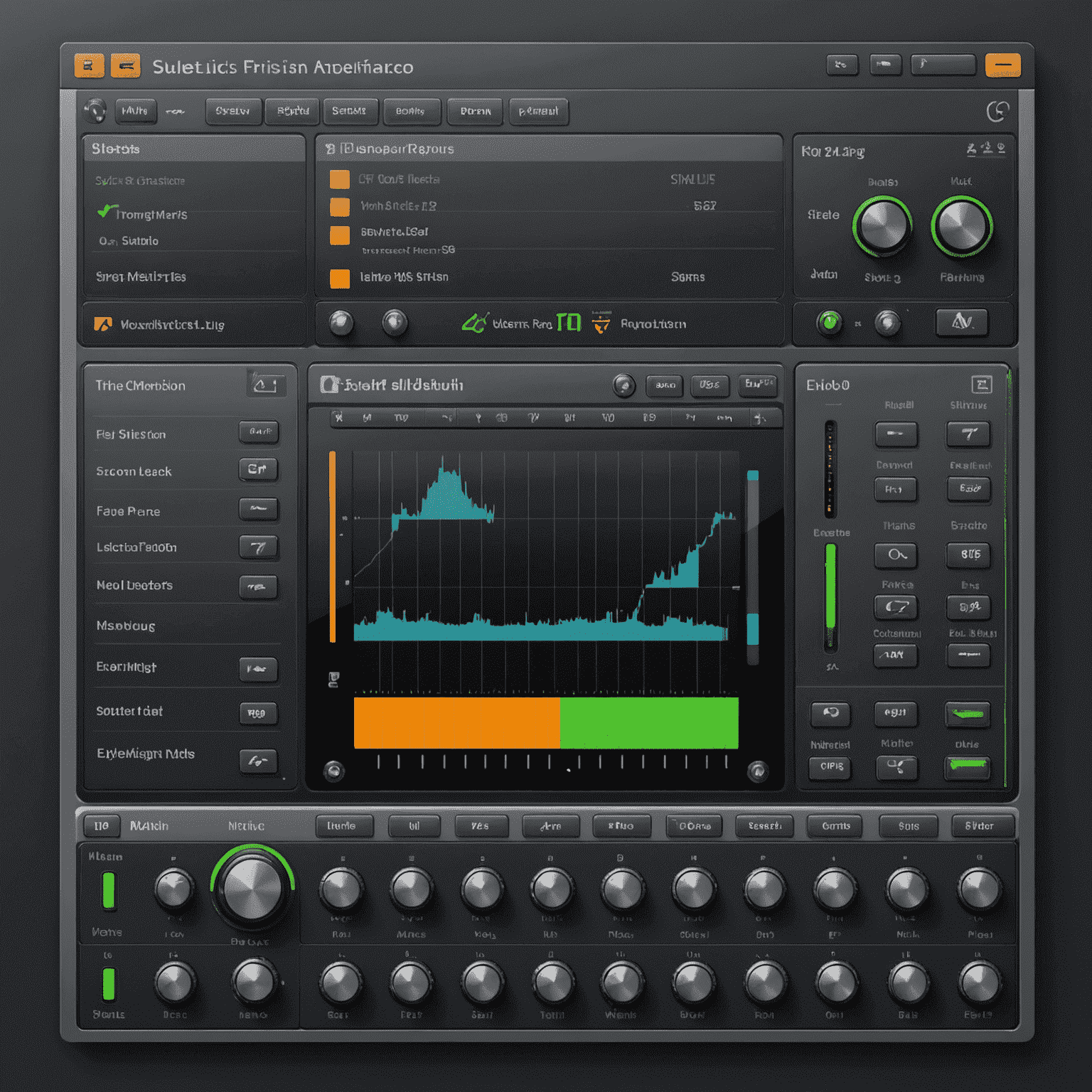 FL Studio interface with CPU meter and performance optimization settings highlighted